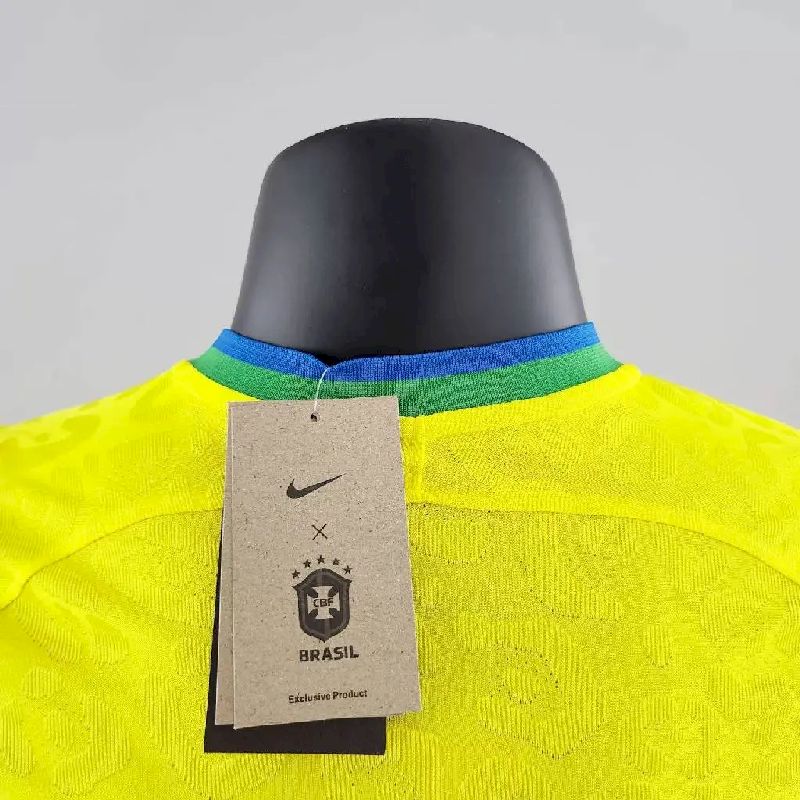Camisa Brasil Copa do Mundo 2022 Versão Jogador