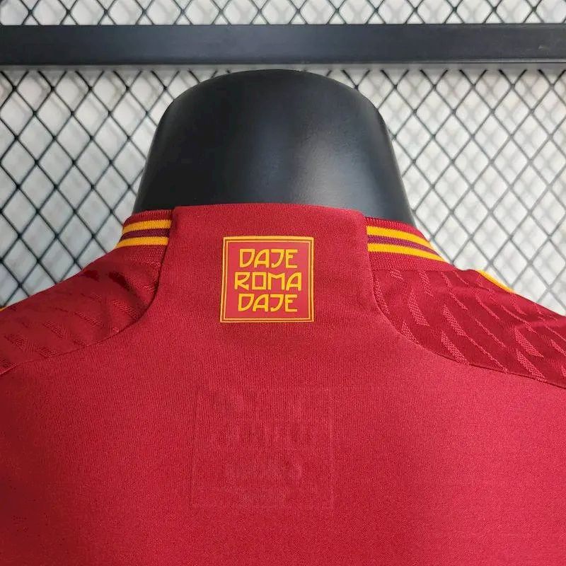 As Roma 2023/24 Home Jersey Player Version
