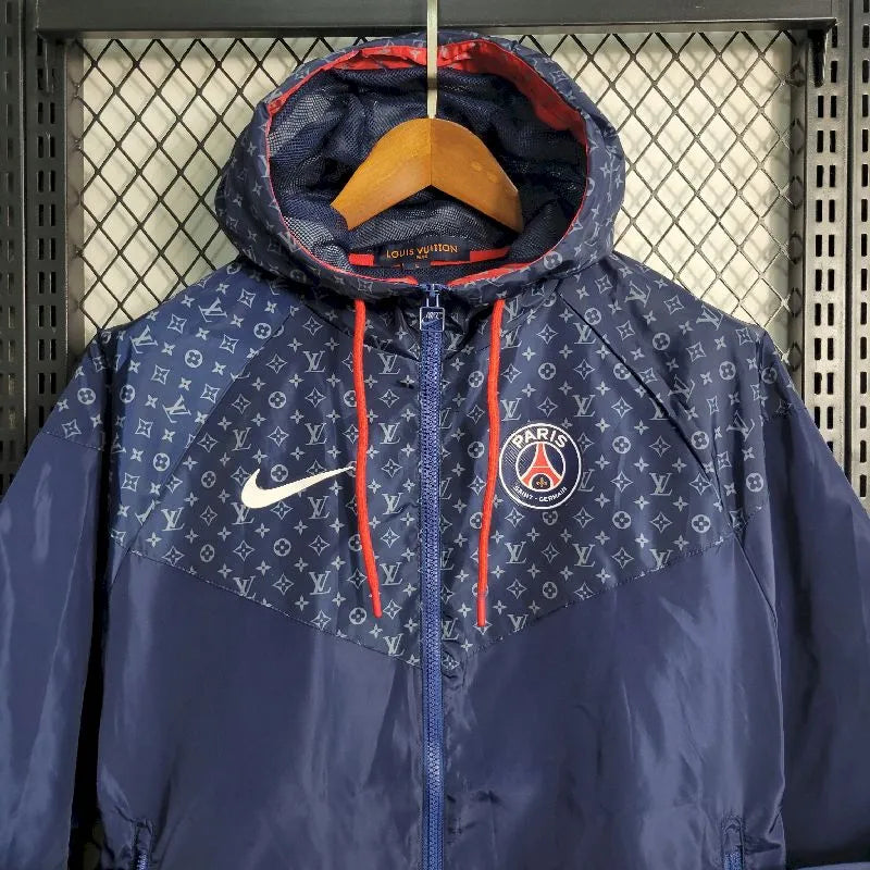 Paris Saint-Germain Co branded LV 2023-24 Player Windbreaker