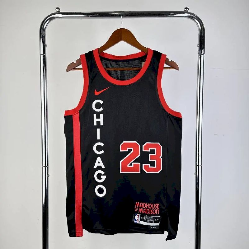 Camisa Michael Jordan Preta Masculina 2024 – Edição City