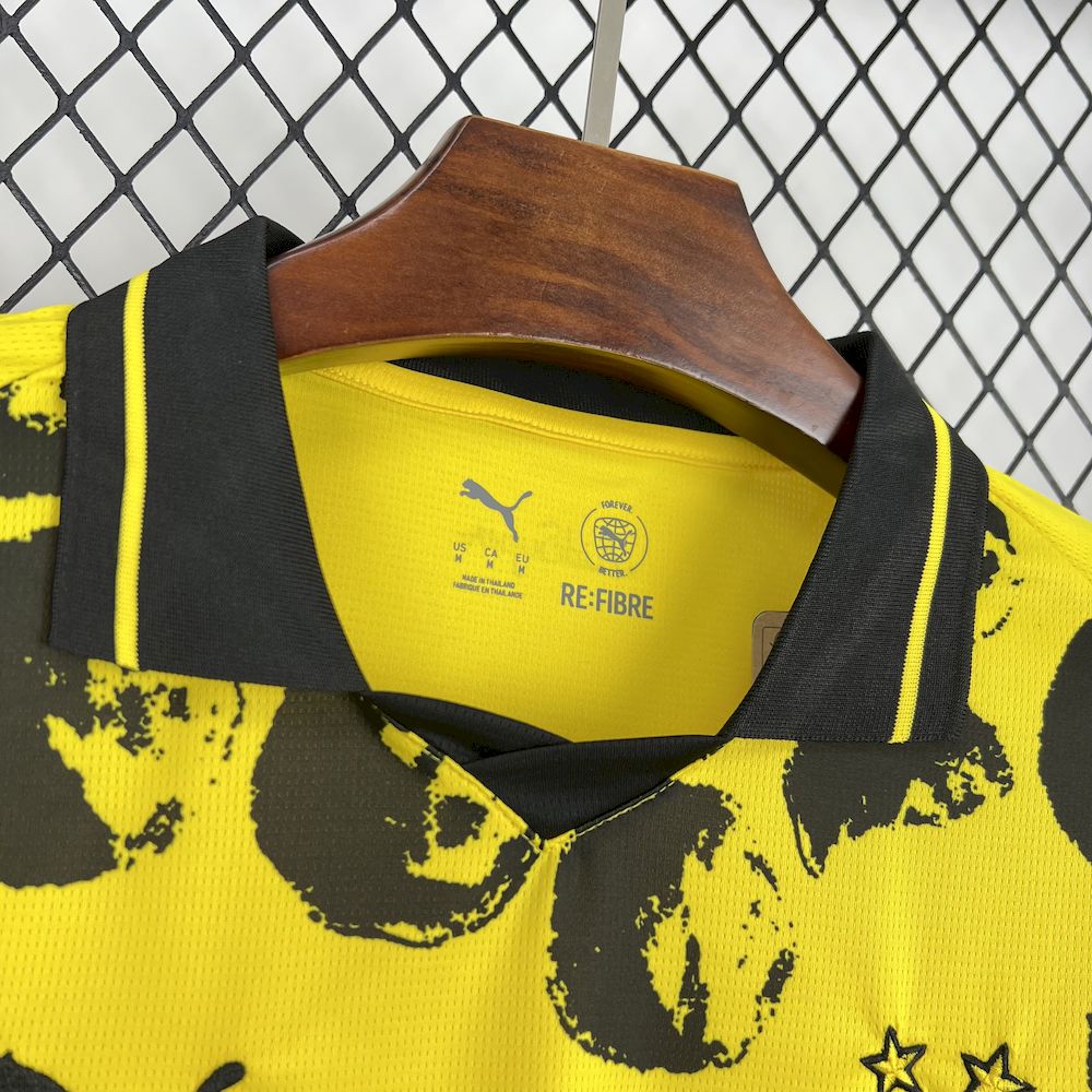 Borussia Dortmund 2025/26 Yellow Special Customized Jersey