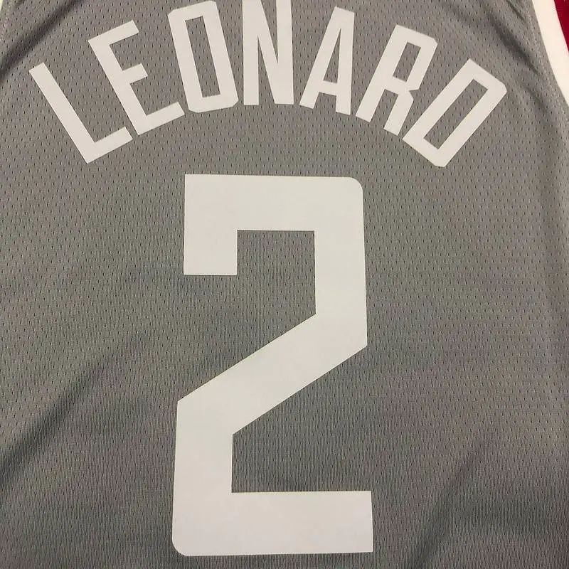 Men’s Kawhi Leonard Gray 2020-21 Swingman Player Version Jersey – Earned Edition