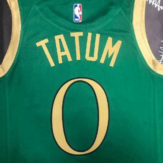 Camisa Masculina Jayson Tatum Verde – Edição Cidade