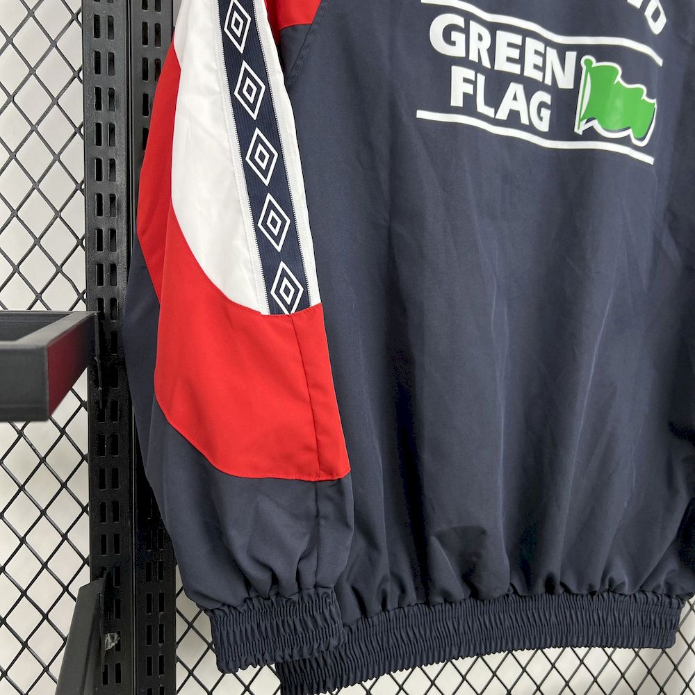 Jaqueta Umbro Track Azul Escuro da Inglaterra 1998-99