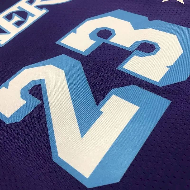 Men’s LeBron James Purple Team Jersey – 75th Anniversary City Edition