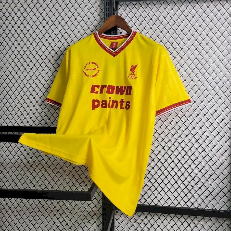 Camisa Retro Terceira do Liverpool 1985/86