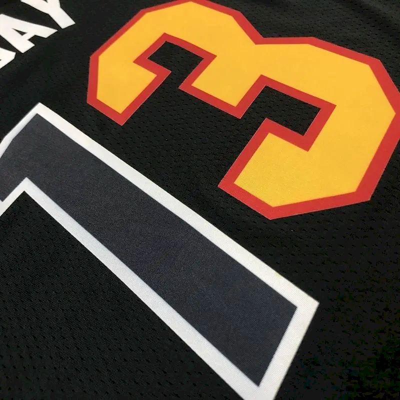 Camisa Masculina Bam Adebayo Preta - Edição City 75º Aniversário