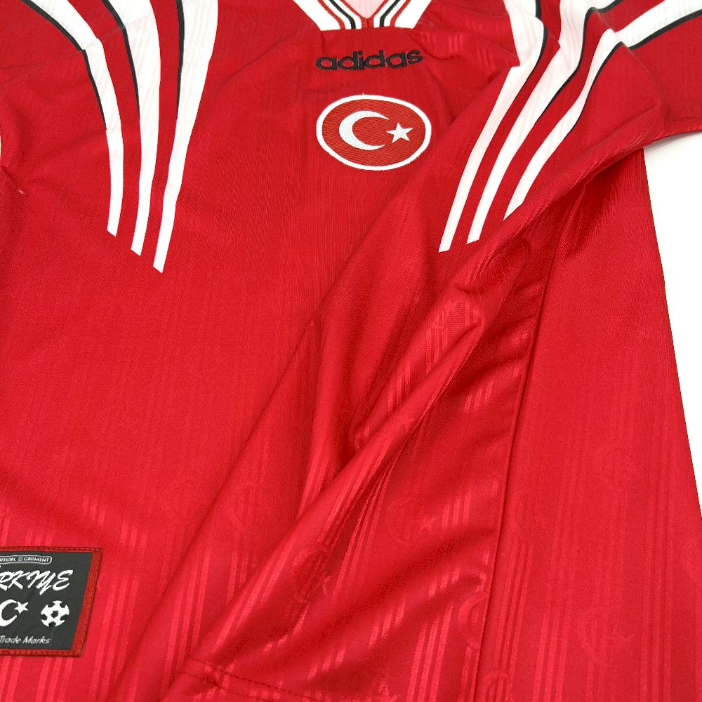 Camisa retrô da Turquia 1996
