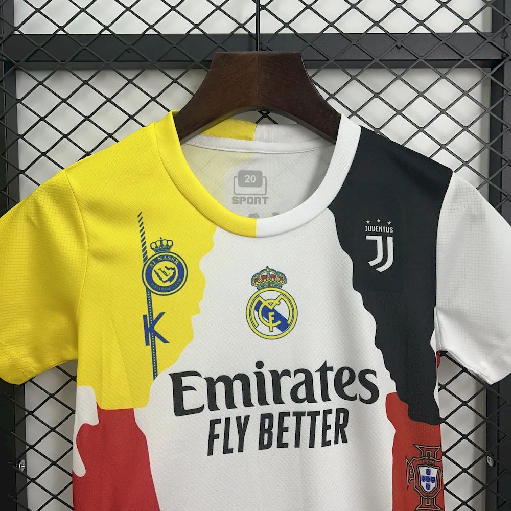 Maillot Cristiano Ronaldo All Club Mix 2025/26 pour enfant