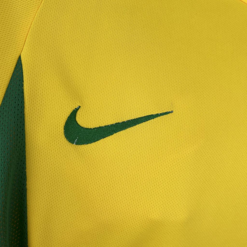 Brazil 2002 Home Retro Jersey