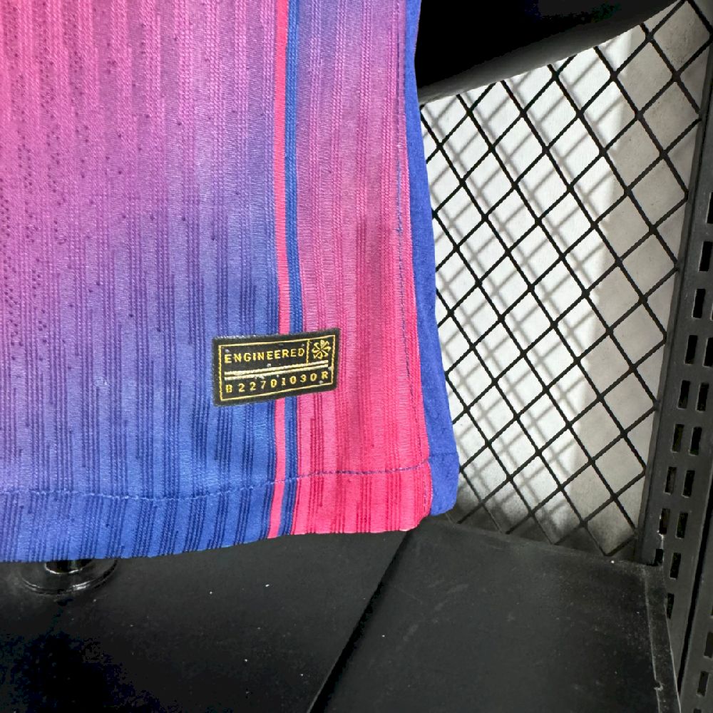 Barcelona 2025/26 Travis Scott Edition Home Jersey Player Version