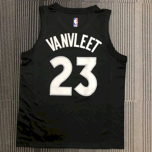 Camisa masculina Fred Vanvleet Swingman roxa – Edição especial