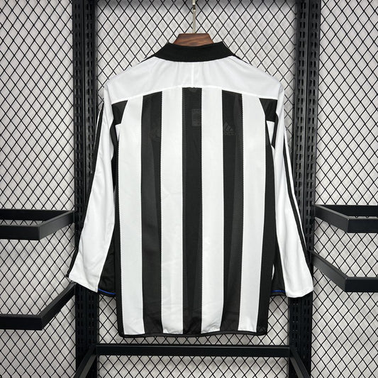 Camisa retrô de mangas compridas Newcastle United 2003/05 Home