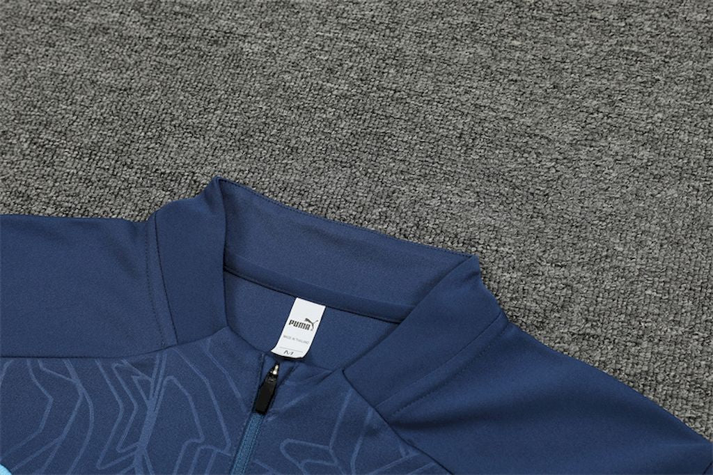 Suéter e calça Manchester City 2024/25 com zíper e meio zíper 14001