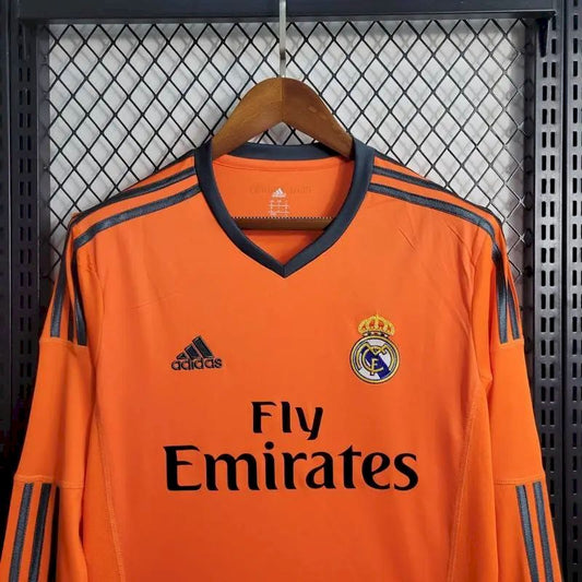 Camisa Retro Manga Longa Real Madrid 2013/14 Third