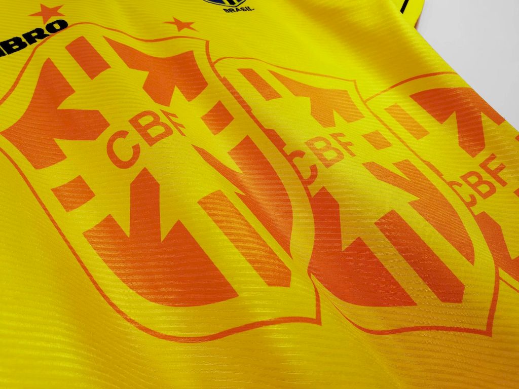 Brazil 1994 World Cup Home Retro Jersey