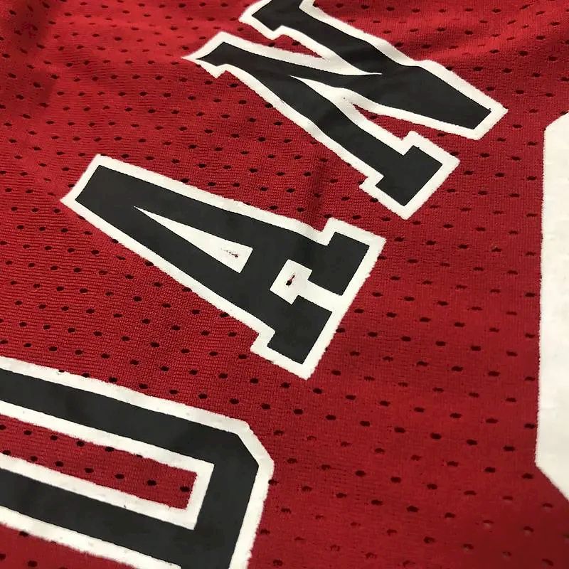 Camisa vermelha masculina Michael Jordan – Edição retrô