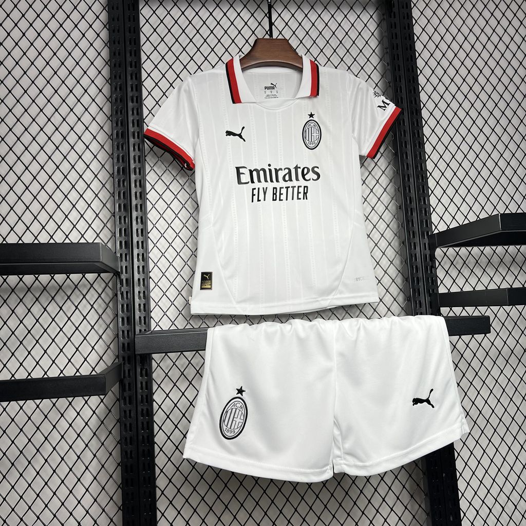 AC Milan 2024/25 Away Kids Kit