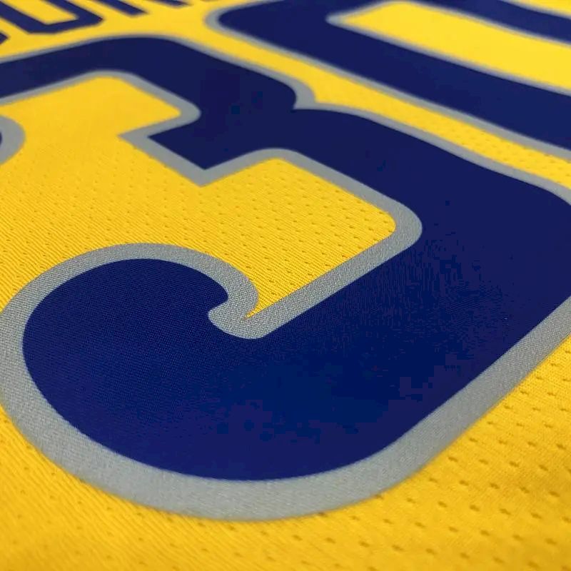 Camisa Masculina Stephen Curry Amarela Versão Jogador – Edição Clássica