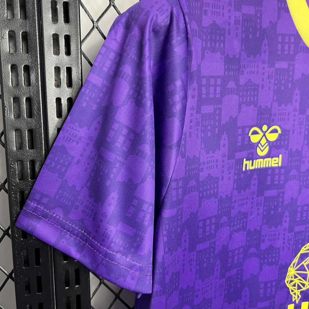 Málaga 2024/25 Purple Pre Match Training Jersey