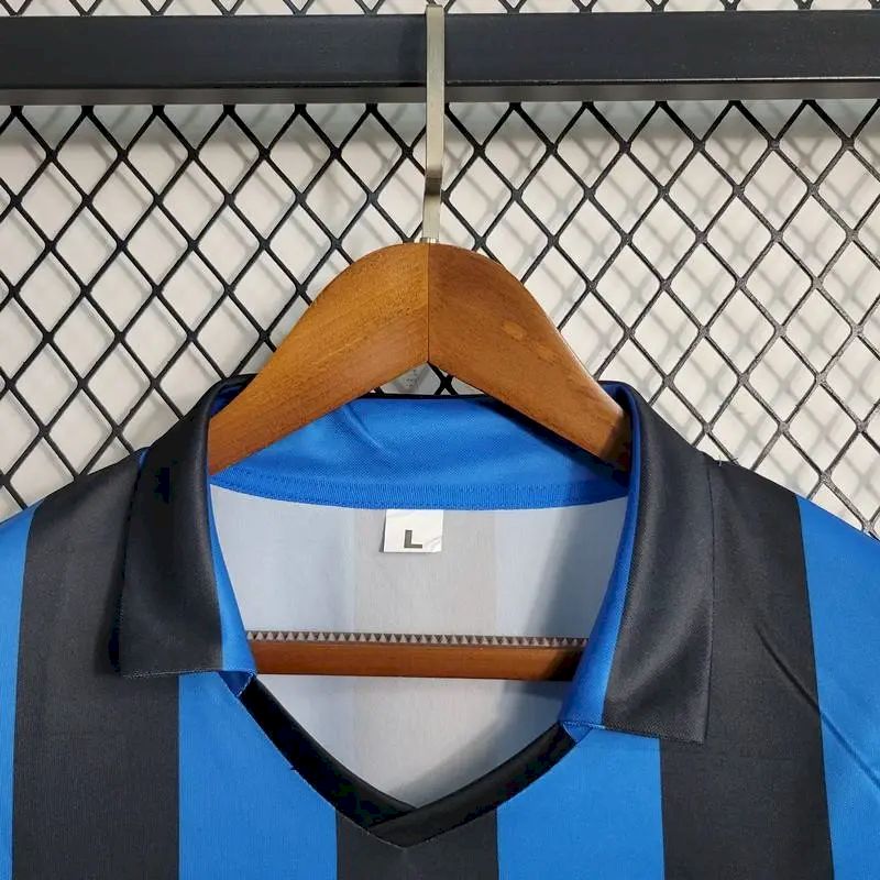 Camisa retrô de mangas compridas Inter de Milão 1998 Home