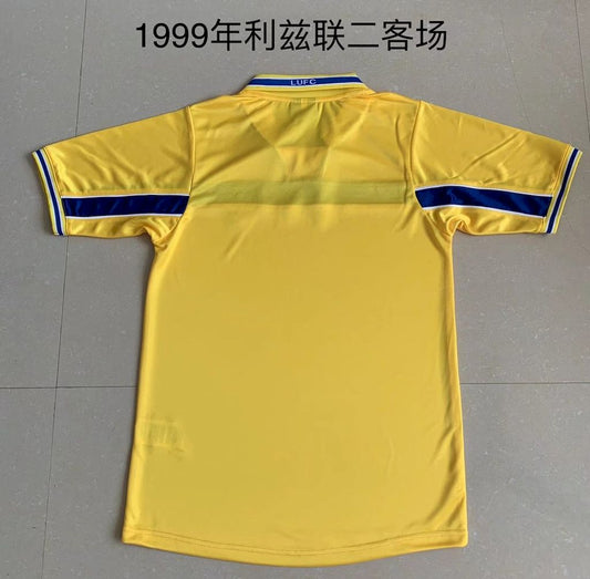 Camisa retrô do terceiro ano do Leeds United FC de 1999
