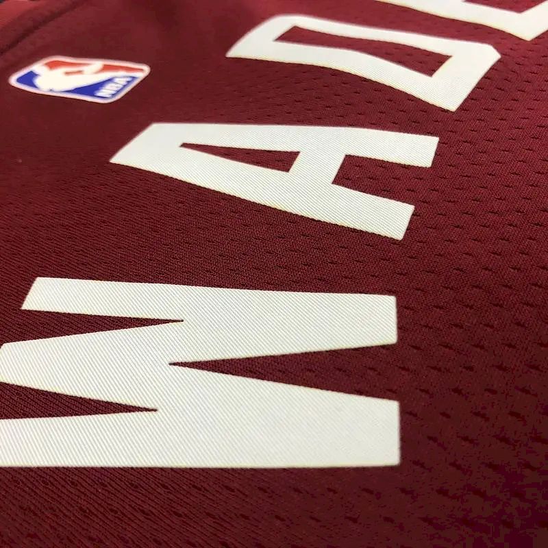Men’s Dwyane Wade Red 2020-21 Swingman Player Version Jersey – Statement Edition