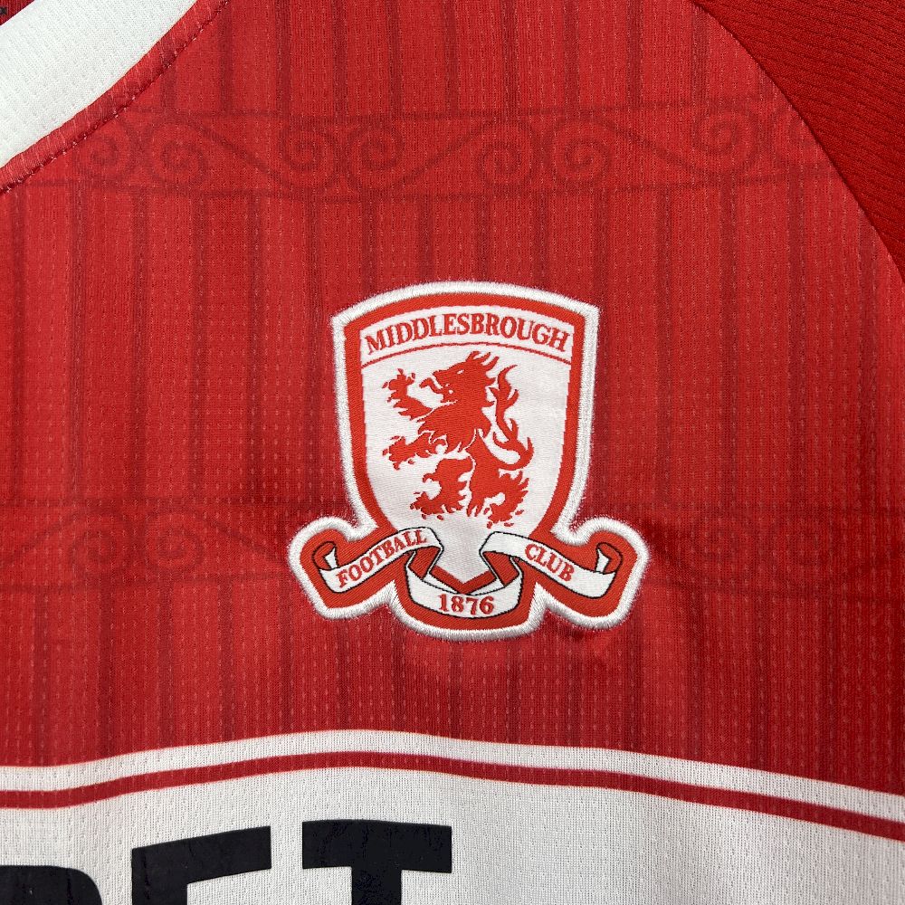 Men's Middlesbrough 2025/26 Home Jersey