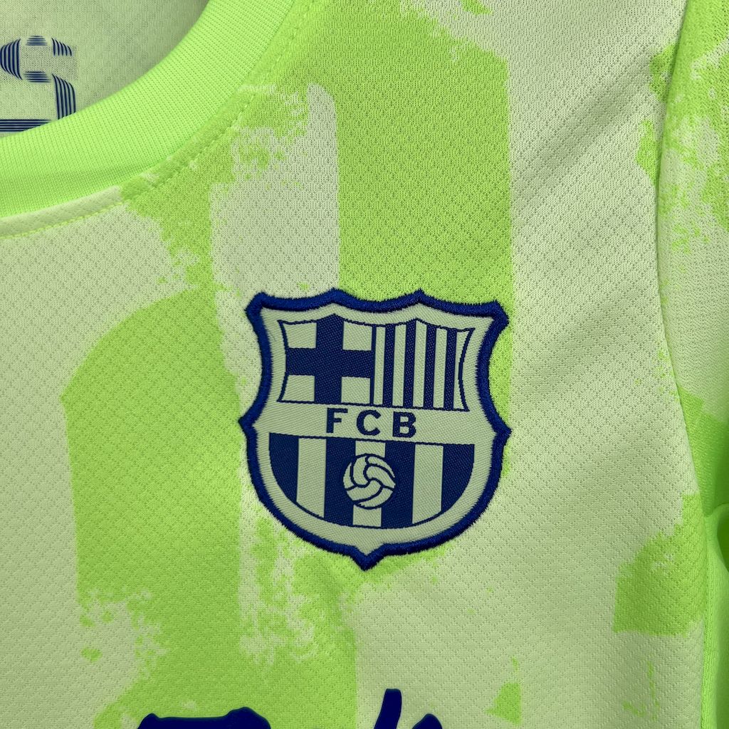 Barcelona 2024/25 Third Travis Scott Edition Kids Kit