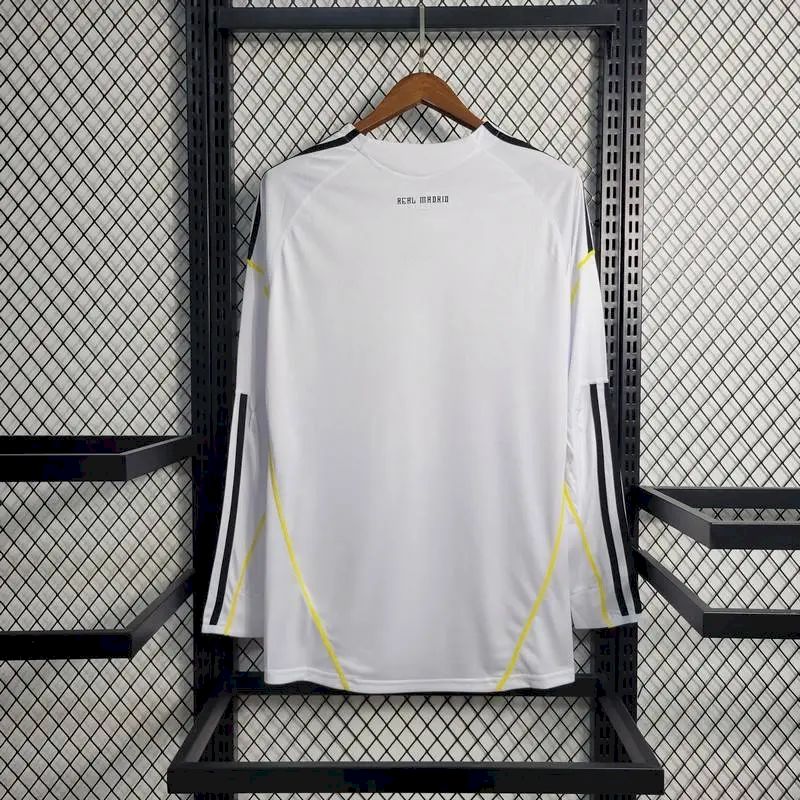 Camisa retrô de mangas compridas do Real Madrid 2009/10 Home