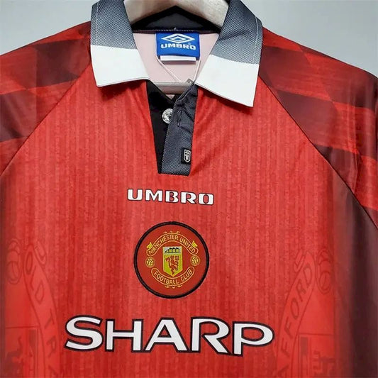 Camisa retrô do Manchester United de 1996
