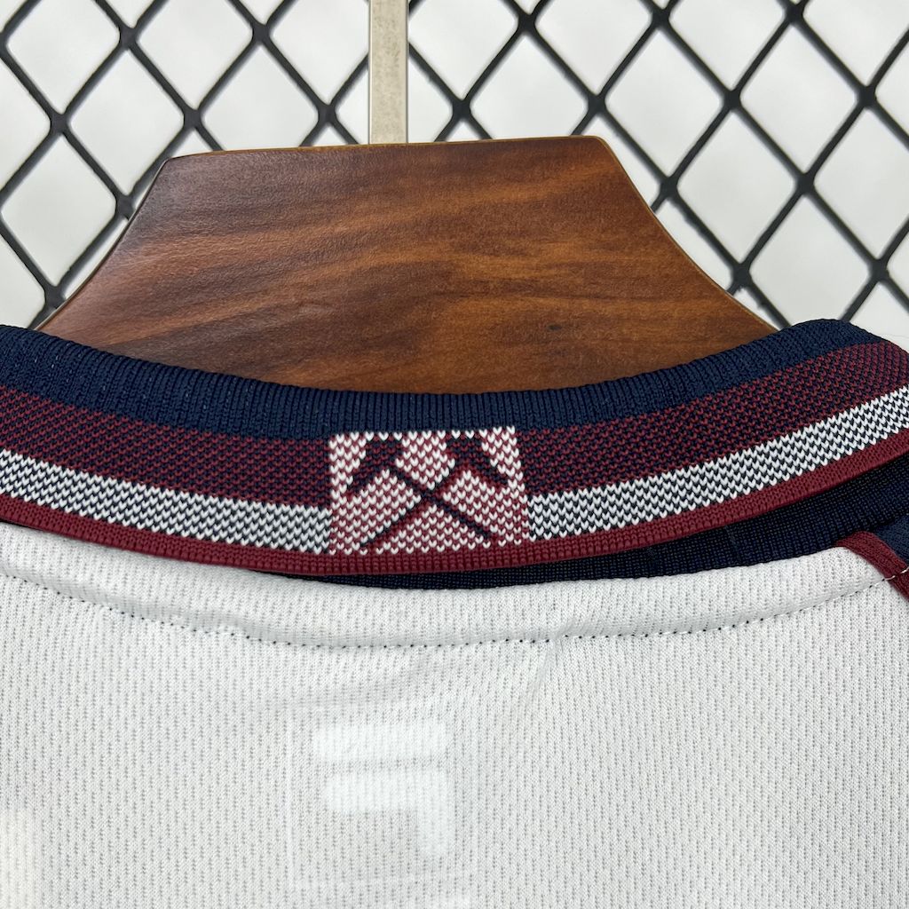 Camisa retrô reserva do West Ham United 1999/01