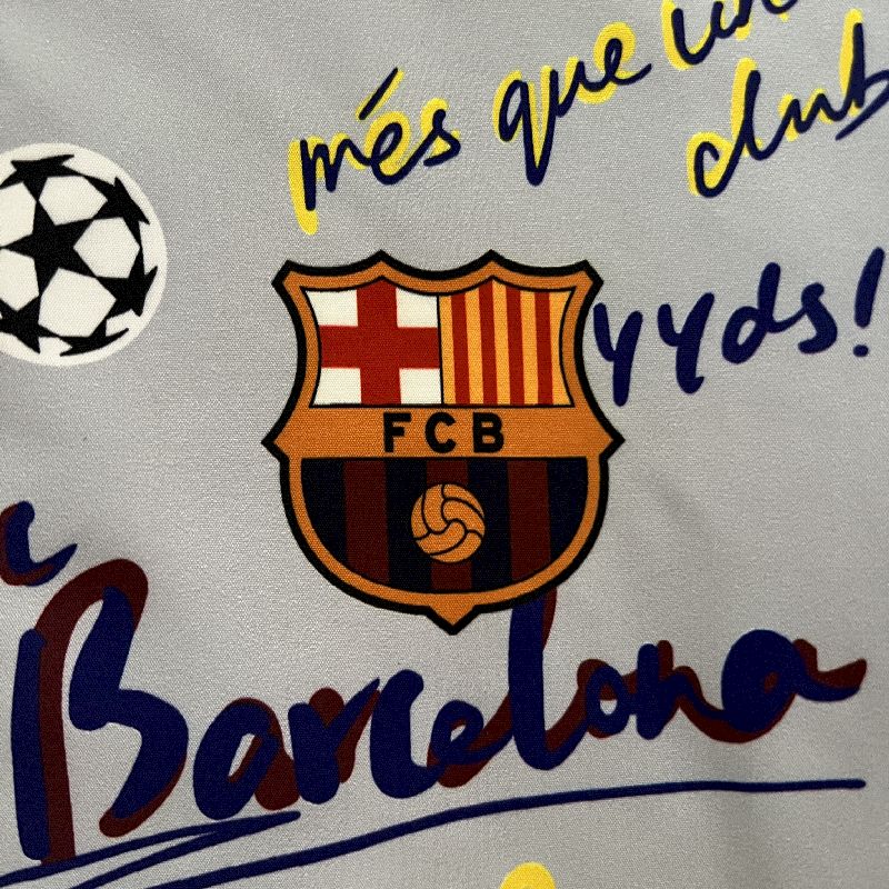 Corta-vento dupla face Barcelona 2024-25