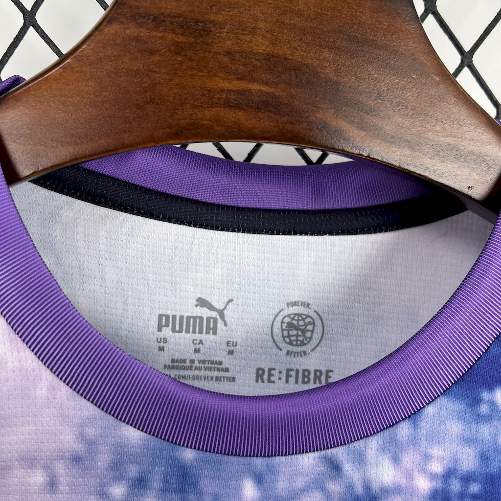 Men's Manchester City 2025/26 Purple concept version Jersey
