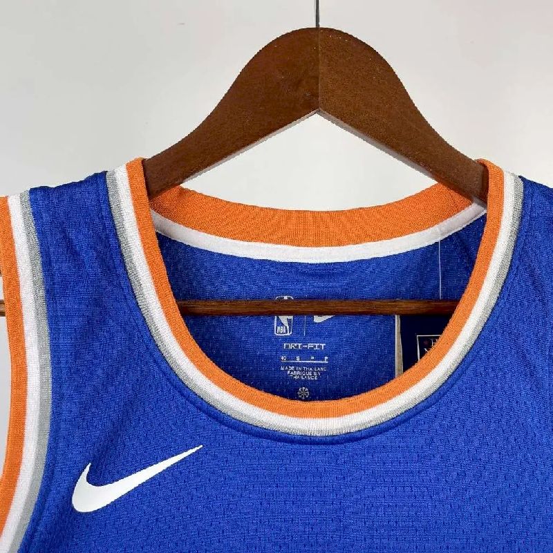 Men’s Julius Randle Away Blue Team Jersey