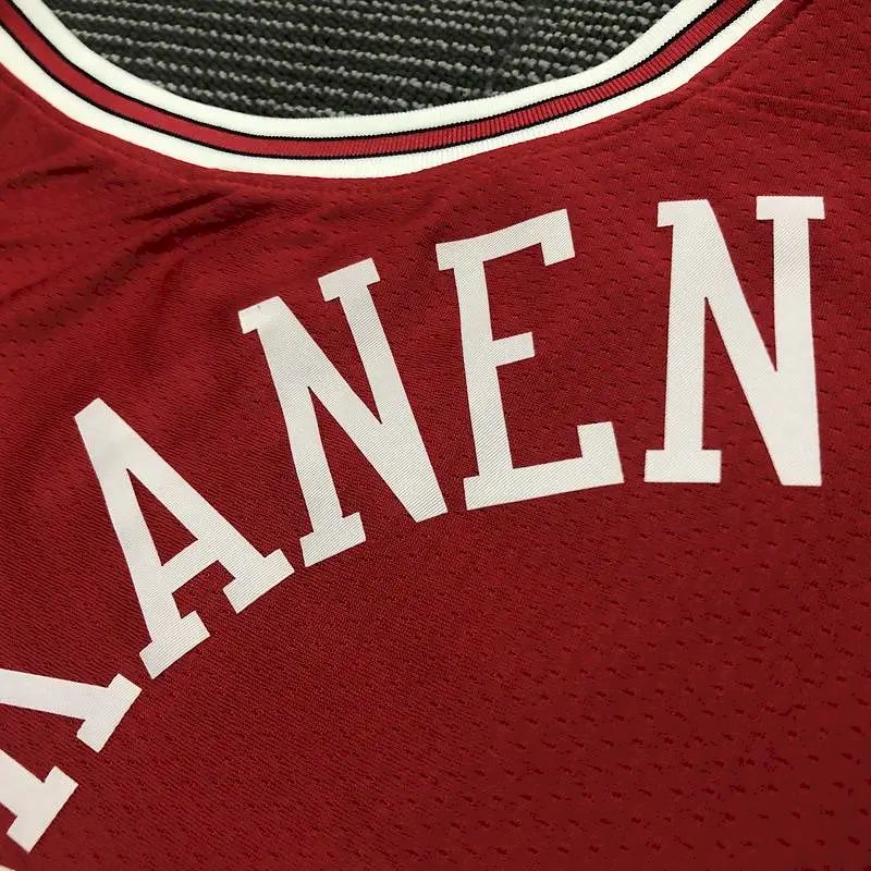 Camisa vermelha masculina Lauri Markkanen – Edição de 75º aniversário