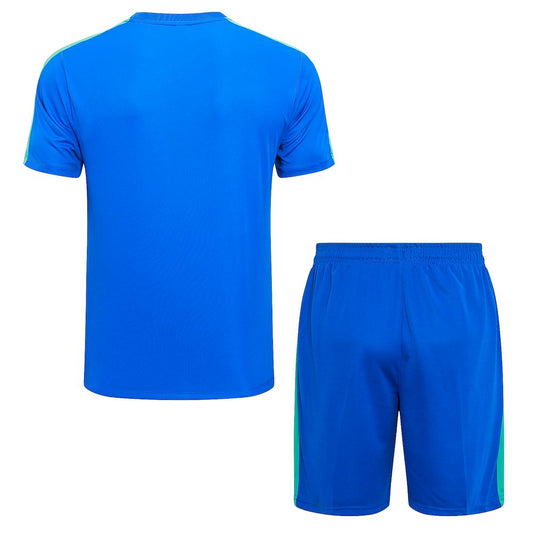 Camisa de treino adulto Barcelona 2023/24 + short 815