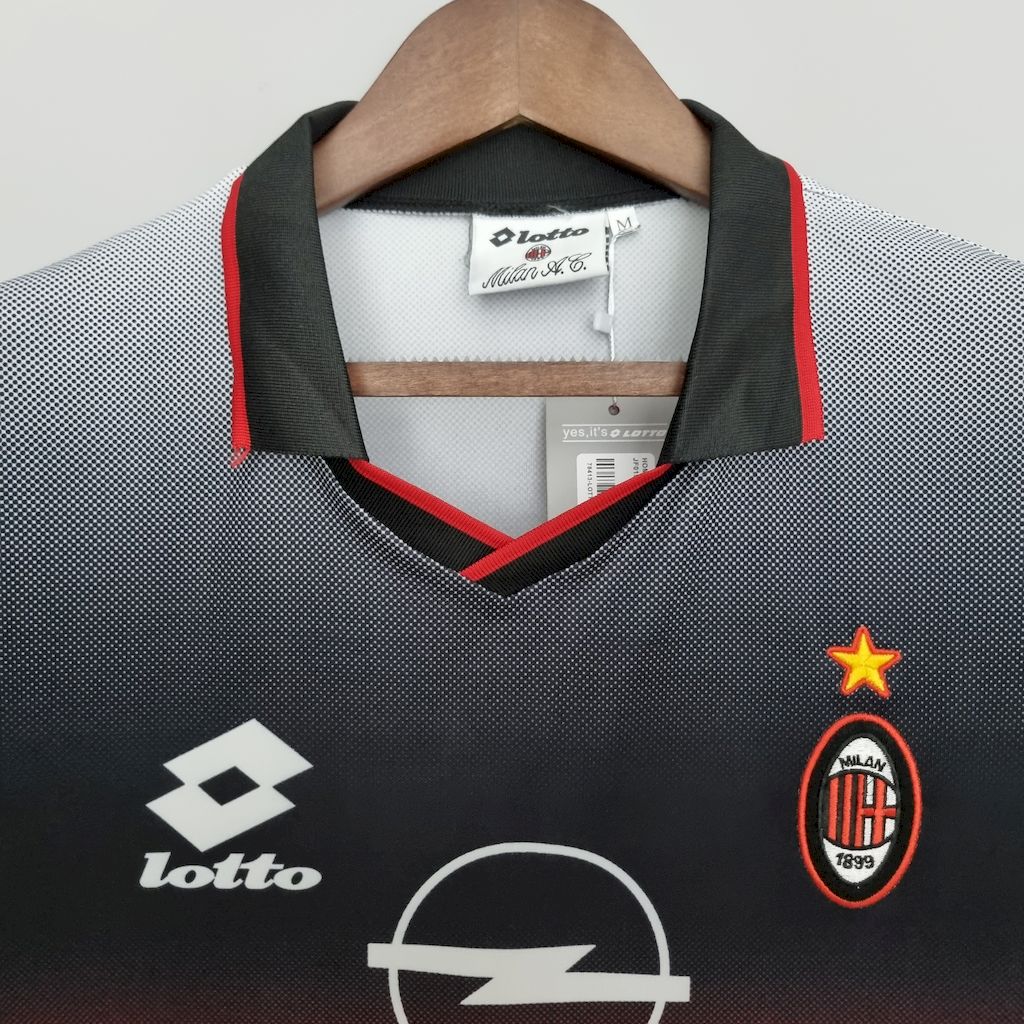 AC Milan 1995/96 Training Suit Black Jersey