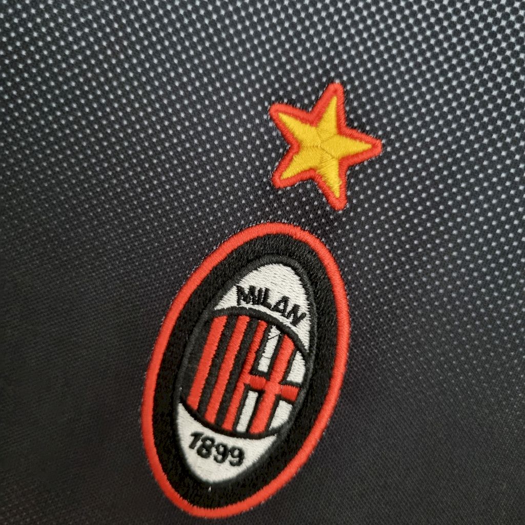 AC Milan 1995/96 Training Suit Black Jersey