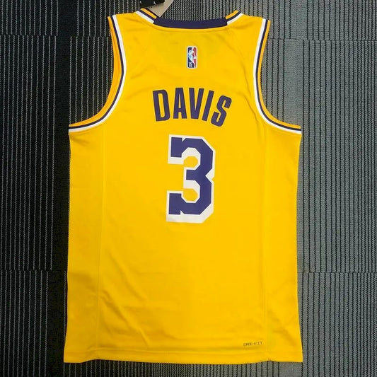 Camisa amarela masculina Anthony Davis – Edição de 75º aniversário