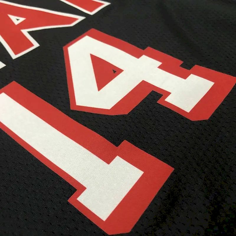 Camisa masculina Tyler Herro Black Classics Swingman Player Version