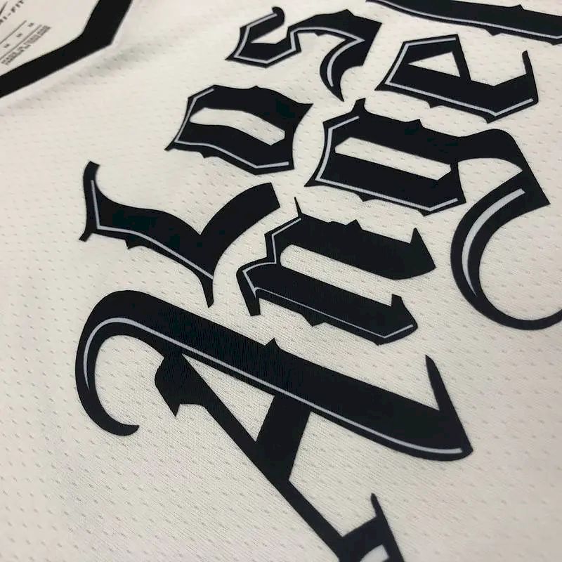 Men’s Rajon Rondo 2020-21 White Swingman Player Version Jersey – City Edition