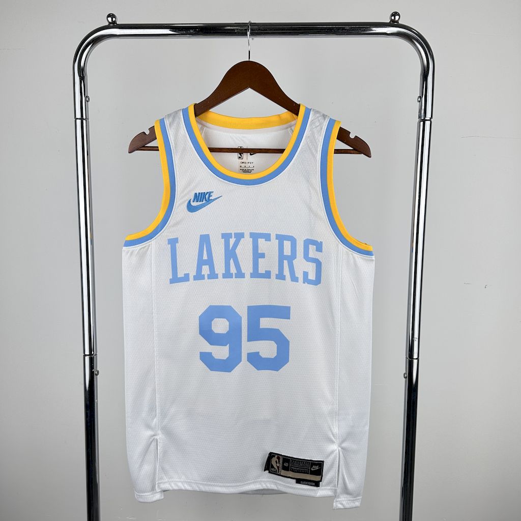 Camisa Los Angeles Lakers 2023/24 TOSCANO#95 Retro