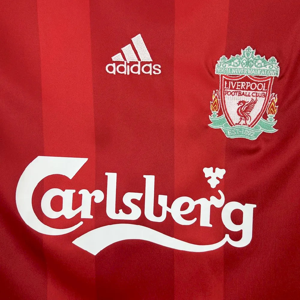 Liverpool 2008/10 Home Champion League Edition Jersey