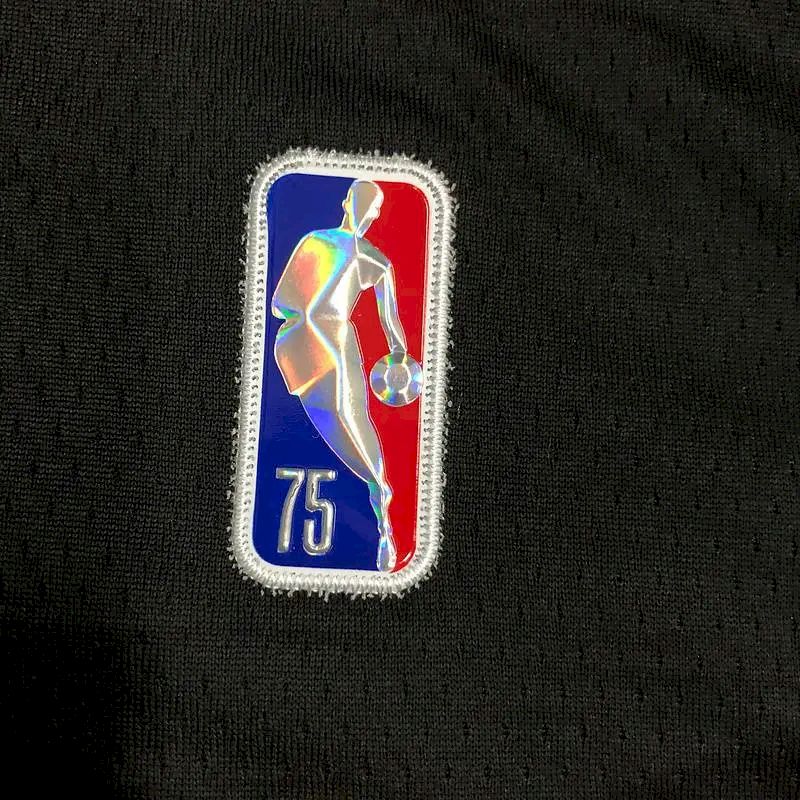 Men’s Draymond Green Black Team Jersey – 75th Anniversary City Edition