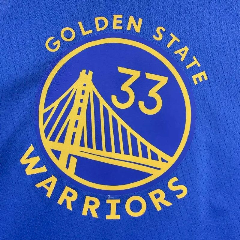 Men’s James Wiseman Blue Away Team Jersey