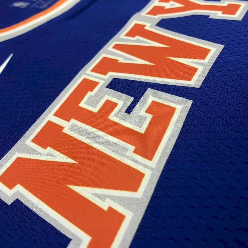 Men’s Carmelo Anthony Blue 2020-21 Swingman Player Version Jersey – Icon Edition