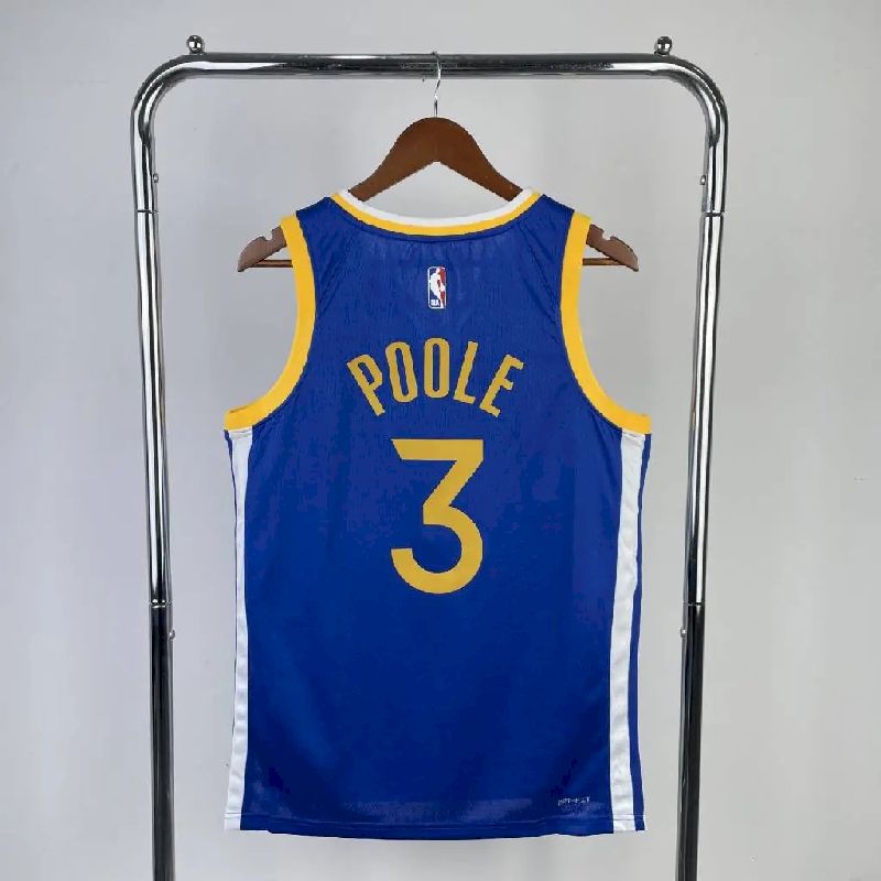Men’s Jordan Poole Blue Away Team Jersey