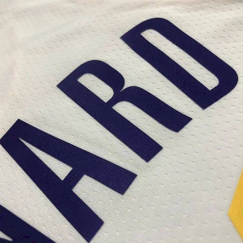 Camisa masculina Dwight Howard White Team – Edição de 75º aniversário