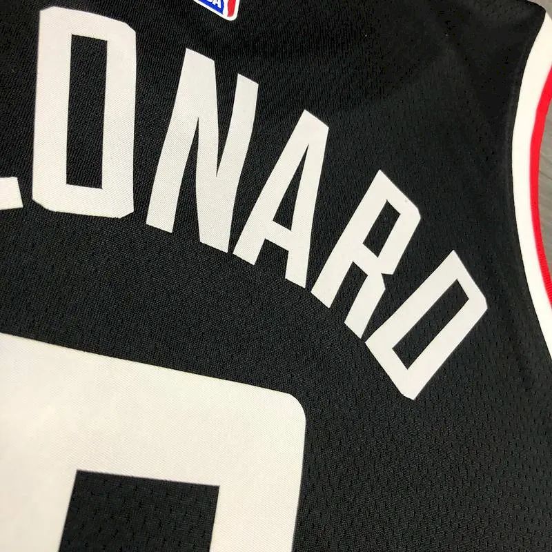 Men’s Kawhi Leonard 2020-21 Black Swingman Player Version Jersey – City Edition